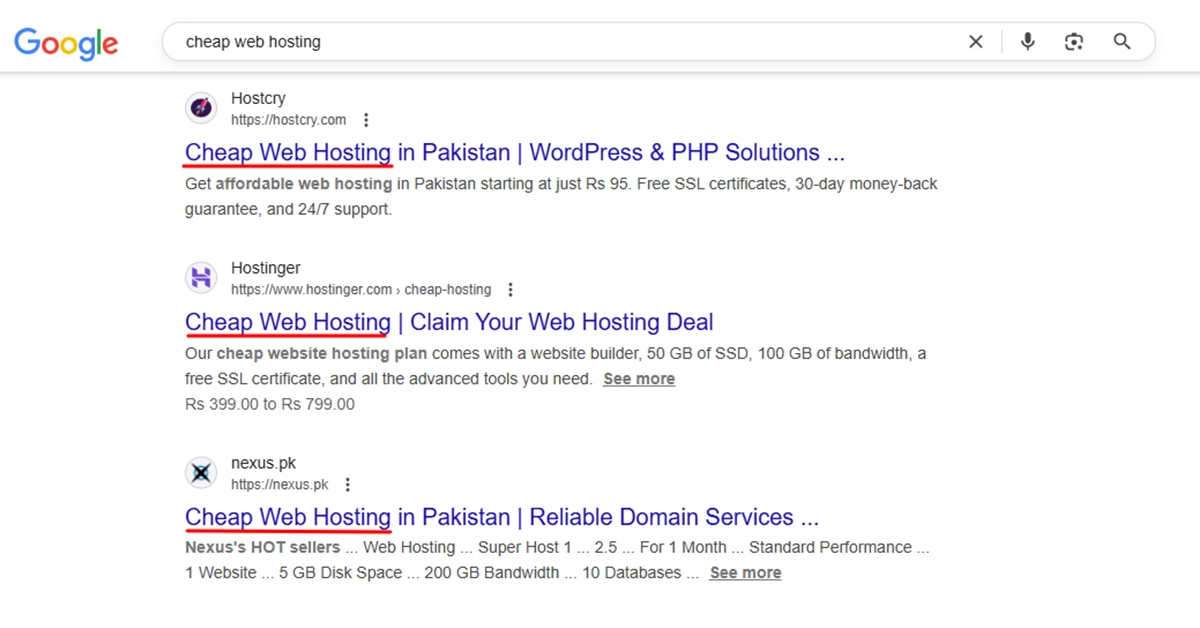 Page Title Optimization 