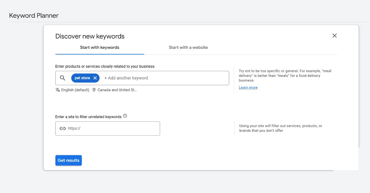 Perform Local Keyword Research